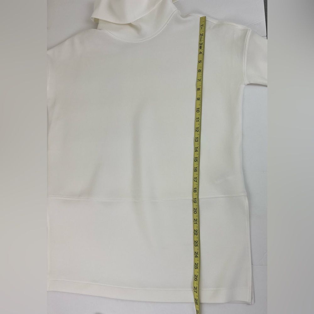 SPANX White Cowl Neck Tunic Sweater - Picture 14 of 15